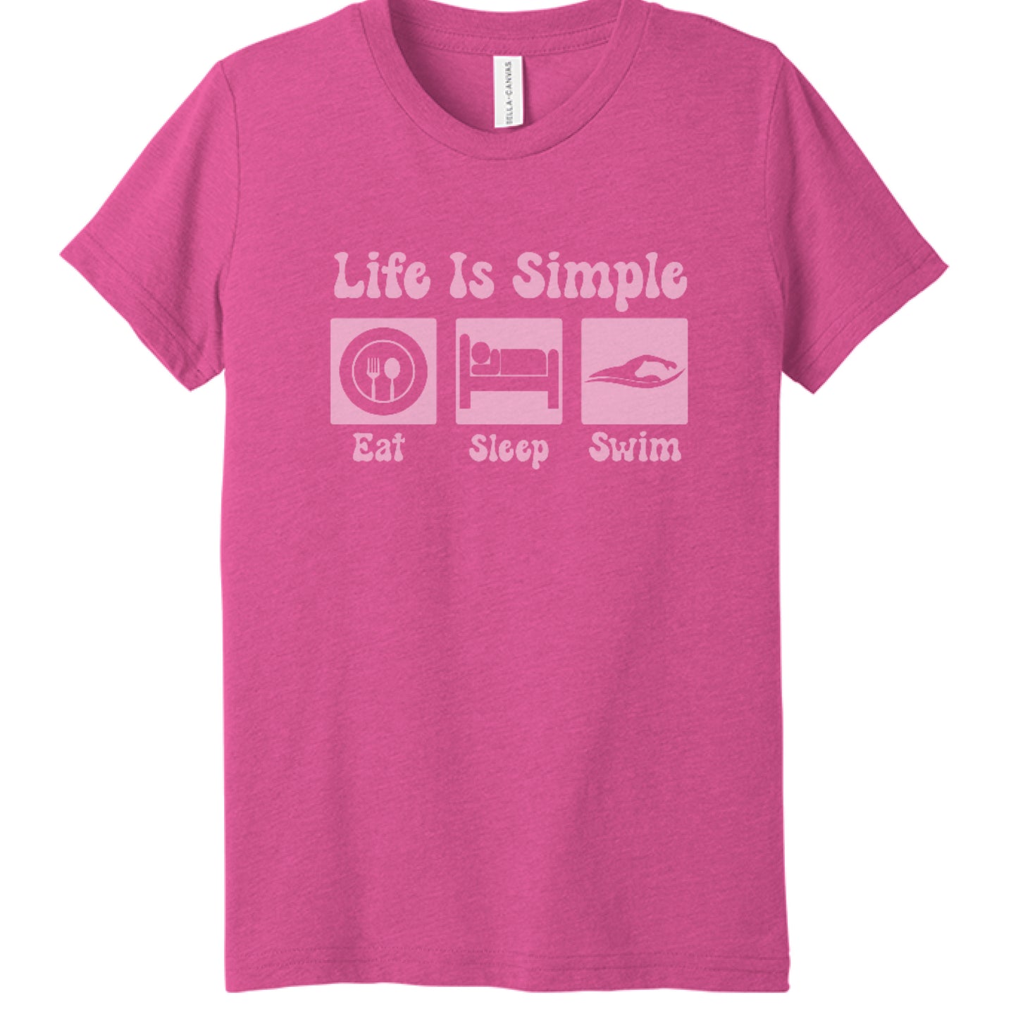 Charity Pink Triblend - FRONT